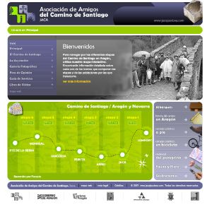Página web del Camino Aragonés