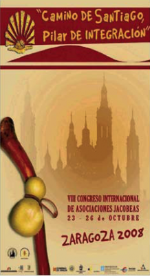 Animan a inscribirse al VIII Congreso Internacional de Asociaciones Jacobeas de Zaragoza